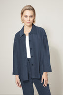 Overshirt in Jersey Cord | Navy