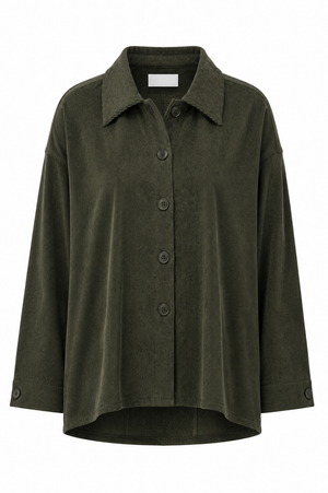 Overshirt in Jersey Cord