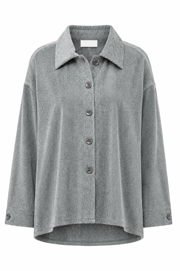 Overshirt in Jersey Cord