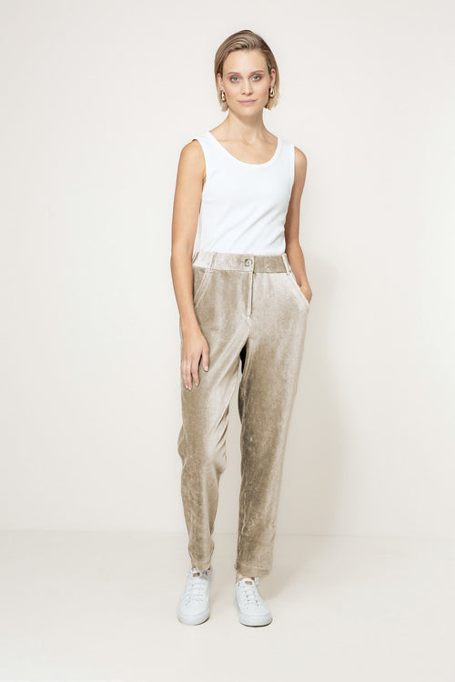 Hose in Jersey Cord | Sand