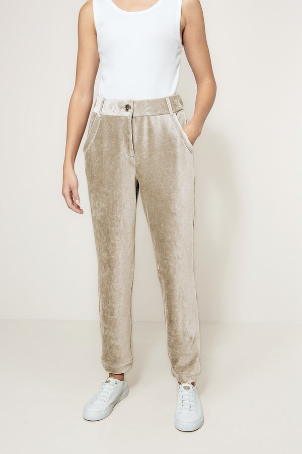 Hose in Jersey Cord | Sand