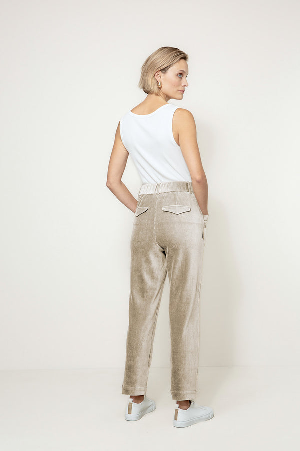 Hose in Jersey Cord | Sand