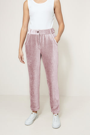 Hose in Jersey Cord | Mauve