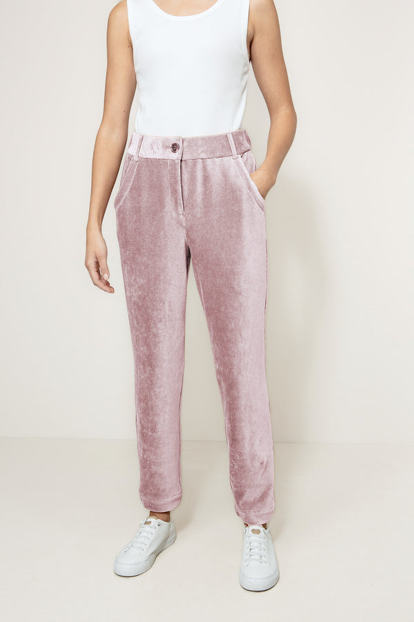 Hose in Jersey Cord | Mauve