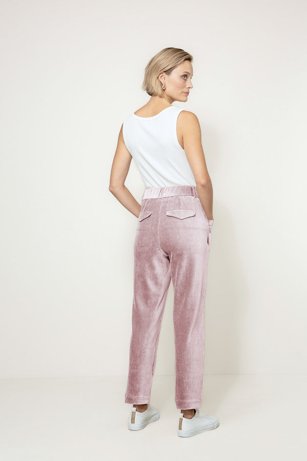 Hose in Jersey Cord | Mauve