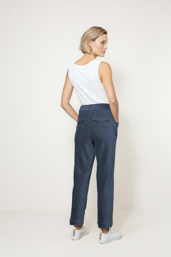 Hose in Jersey Cord | Navy