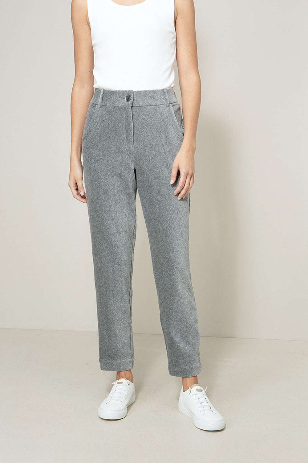 Hose in Jersey Cord | Grey