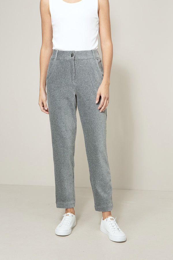 Hose in Jersey Cord | Grey