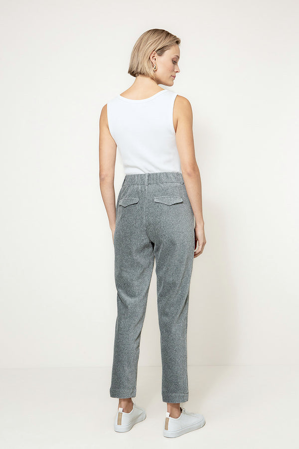 Hose in Jersey Cord | Grey
