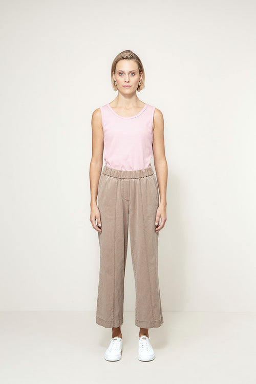 Hose in Garment-Dye | Taupe
