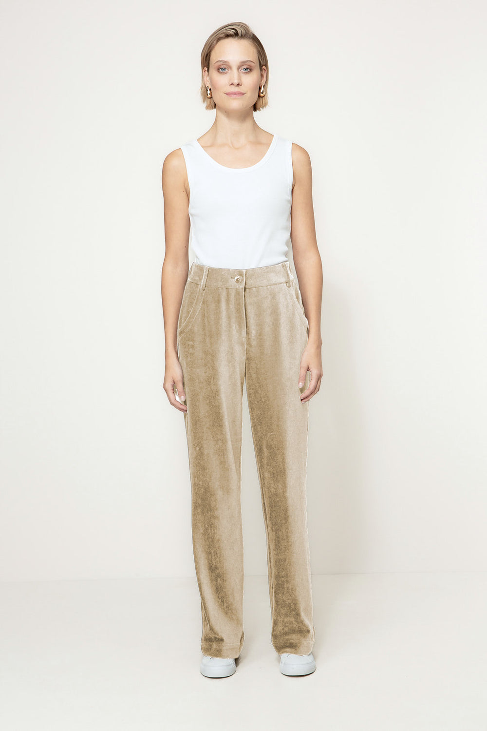 Hose in Jersey Cord | Sand