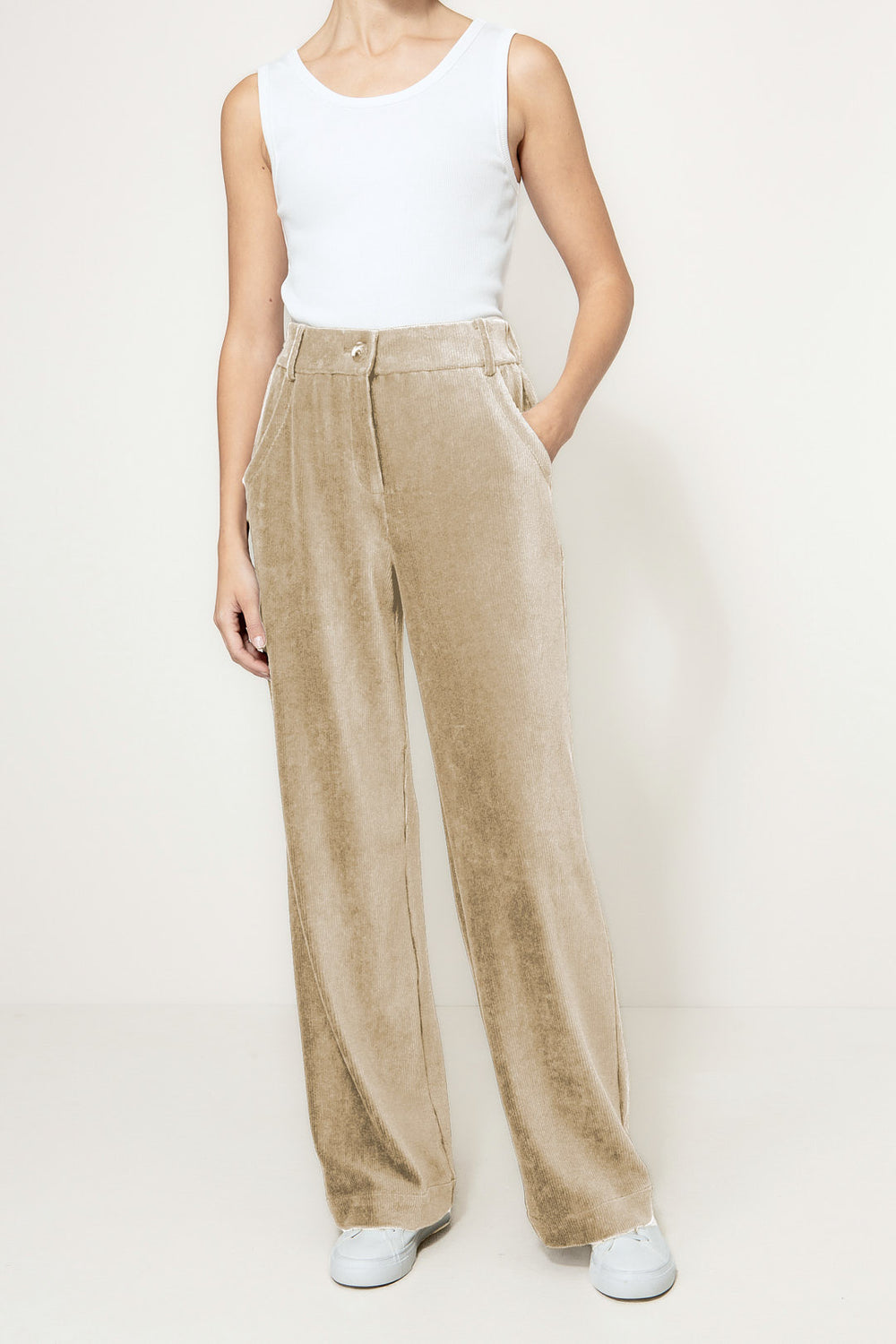 Hose in Jersey Cord | Sand