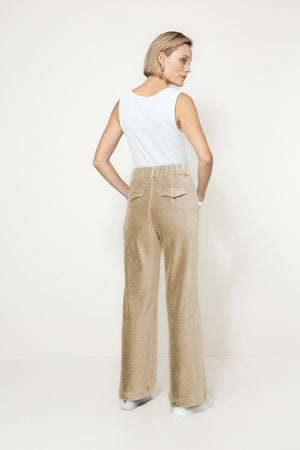 Hose in Jersey Cord | Sand
