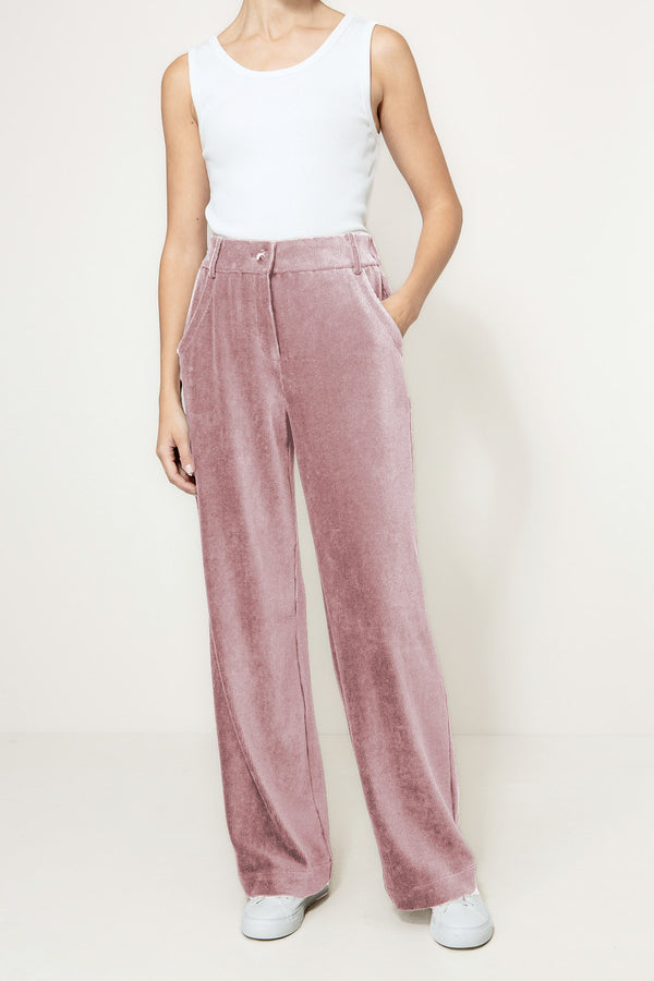 Hose in Jersey Cord | Mauve