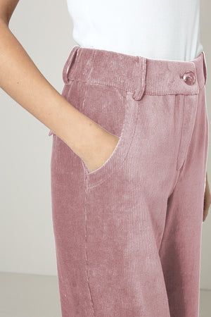 Hose in Jersey Cord | Mauve