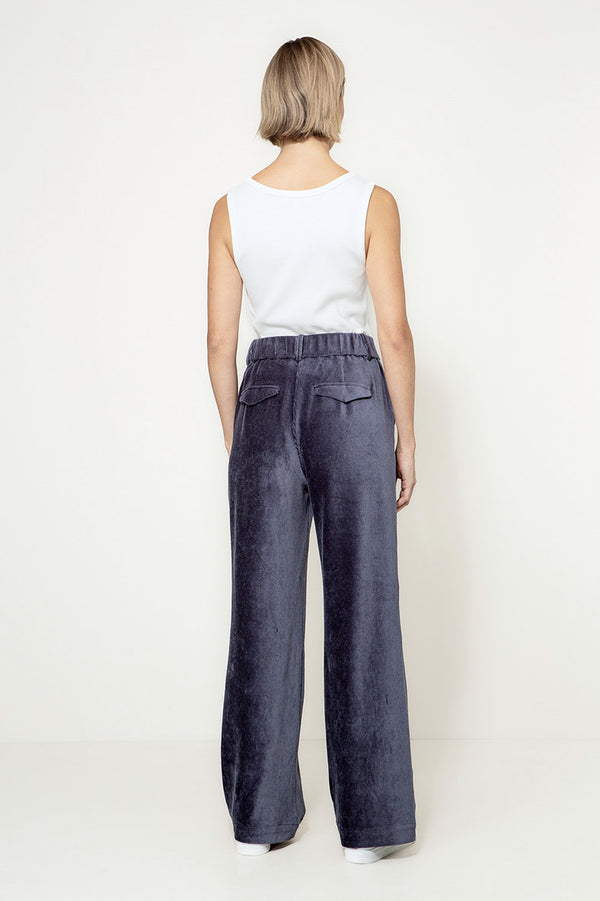 Hose in Jersey Cord | Navy