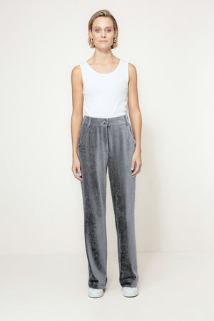 Hose in Jersey Cord | Grey