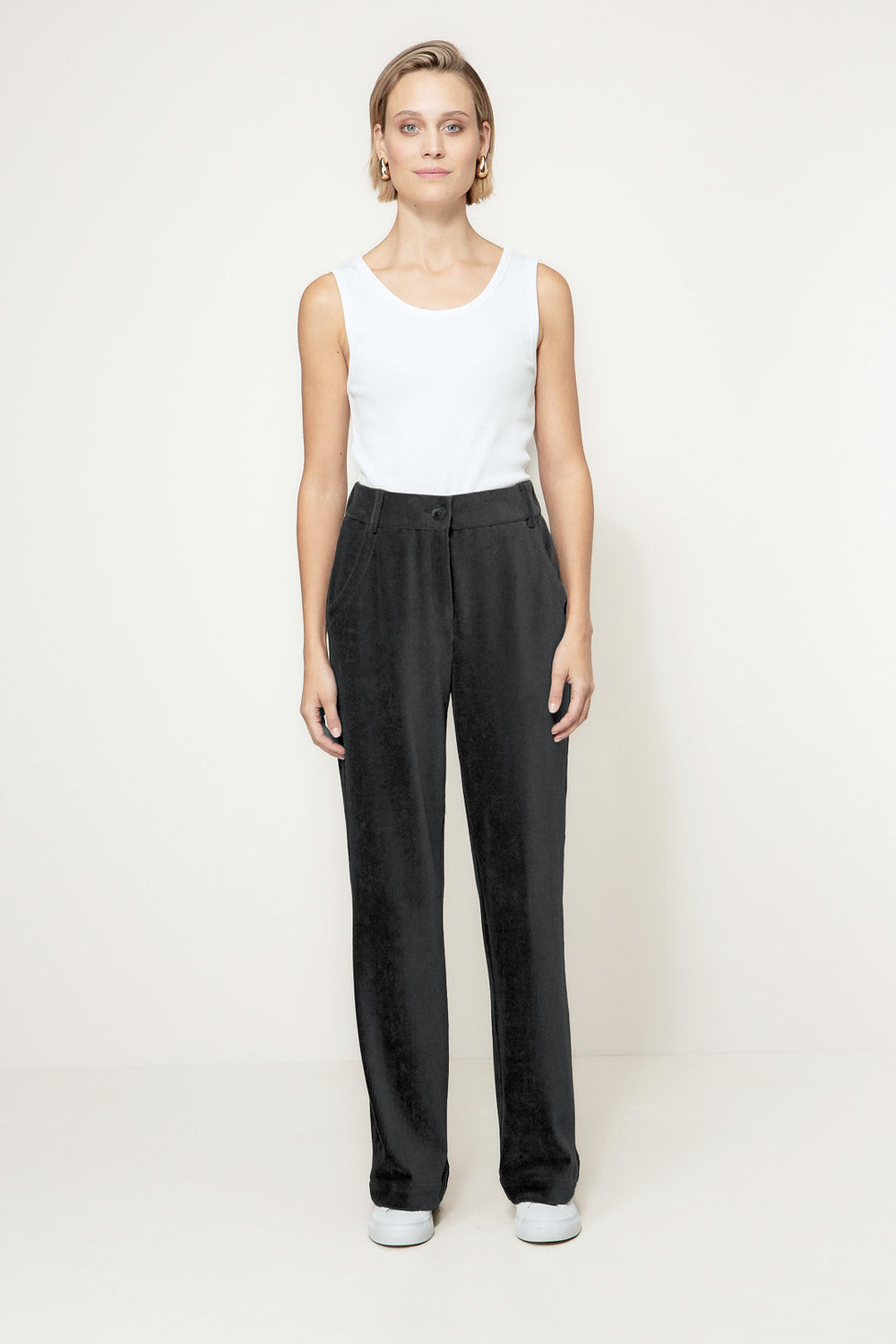 Hose in Jersey Cord | Black