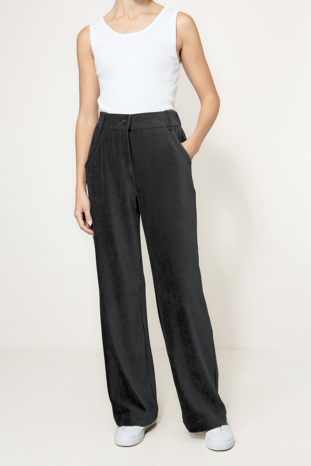 Hose in Jersey Cord | Black