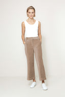 Hose in Jersey Wide Cord | Taupe