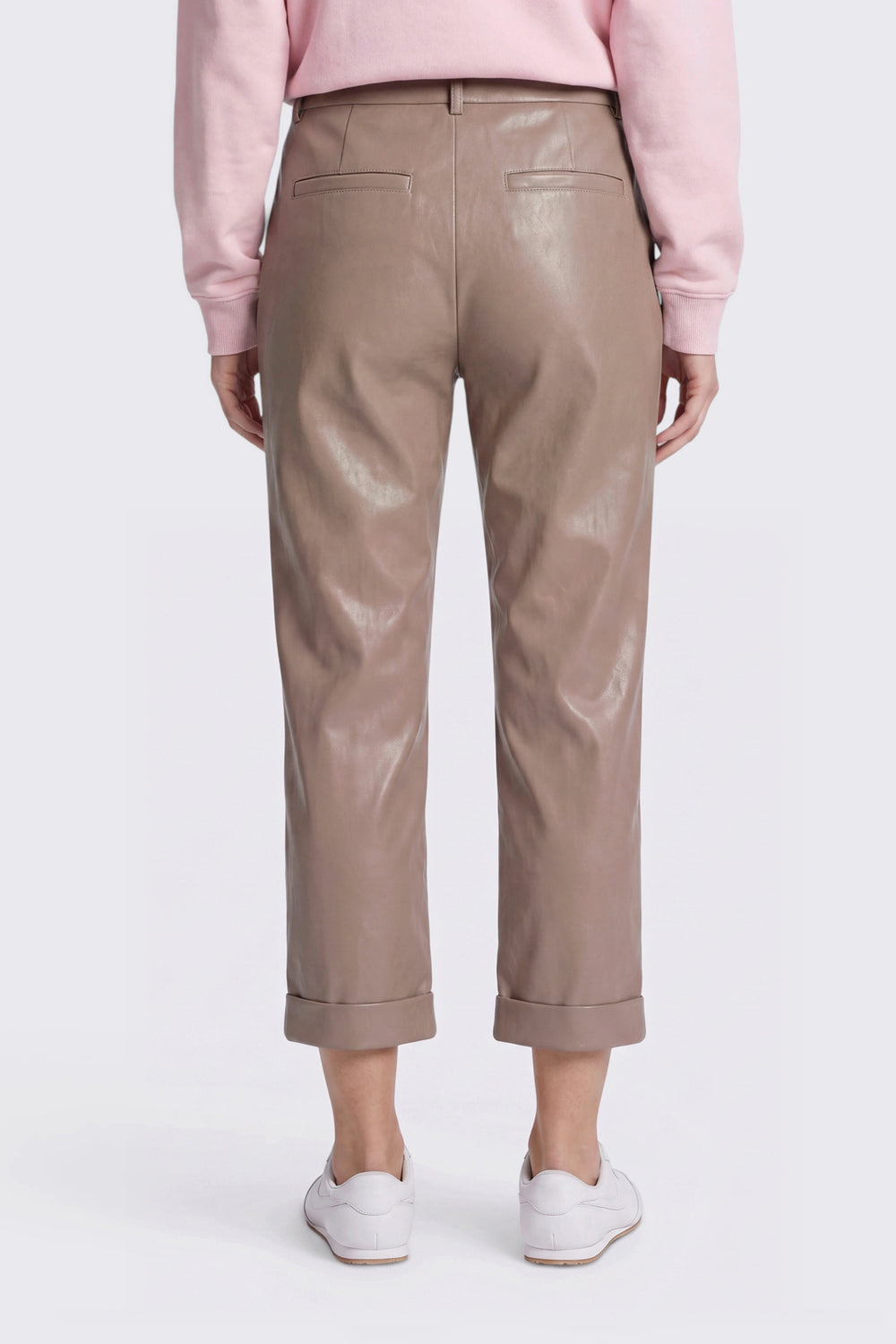 Hose in veganem Leder