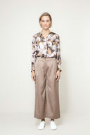 Hose in Satin | Taupe