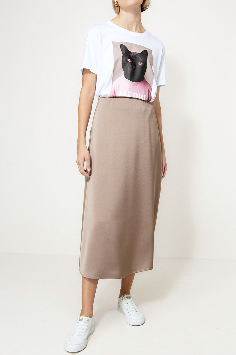 Rock in Satin | Taupe