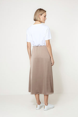 Rock in Satin | Taupe