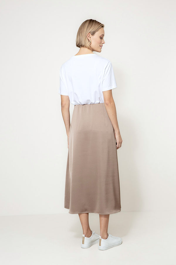 Rock in Satin | Taupe