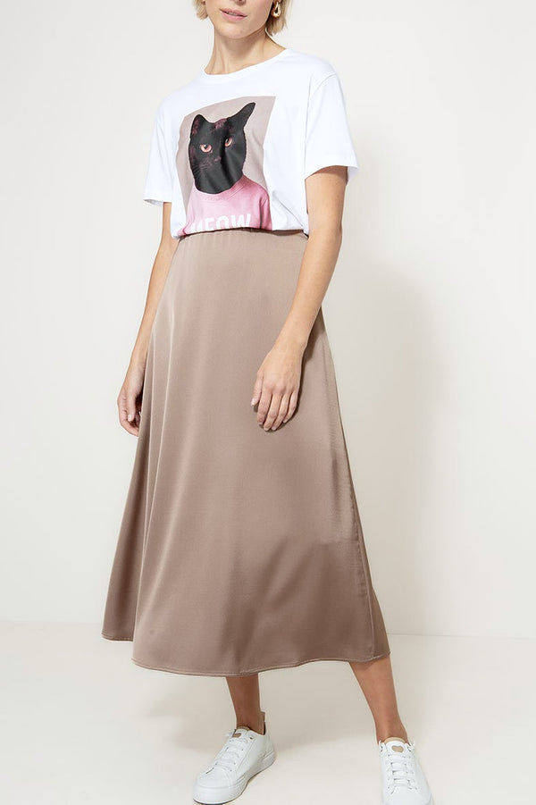 Rock in Satin | Taupe