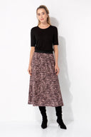Meshrock mit Print | Taupe Tide Small
