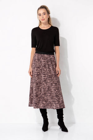 Meshrock mit Print | Taupe Tide Small