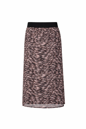 Meshrock mit Print | Taupe Tide Small