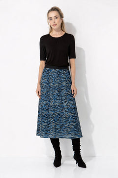 Meshrock mit Print | Teal Tide small