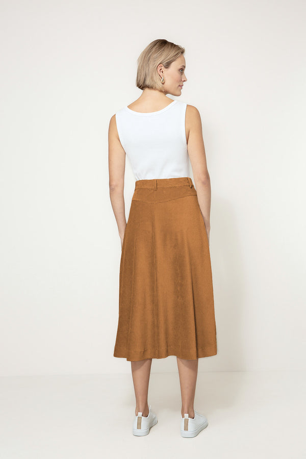 Rock in Jersey Cord | Cognac