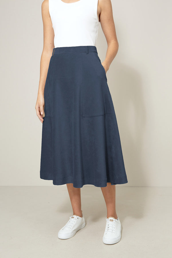 Rock in Jersey Cord | Navy