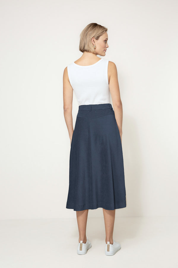 Rock in Jersey Cord | Navy