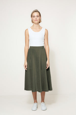 Rock in Jersey Cord | Olive