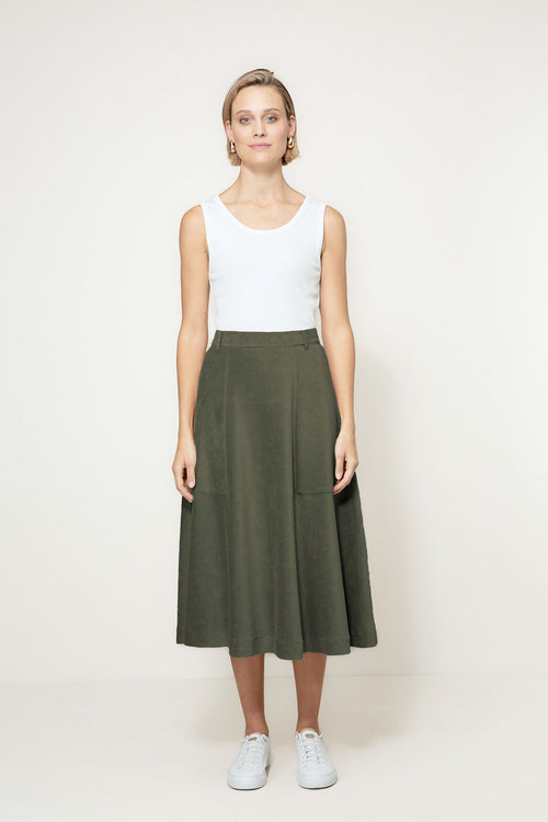 Rock in Jersey Cord | Olive