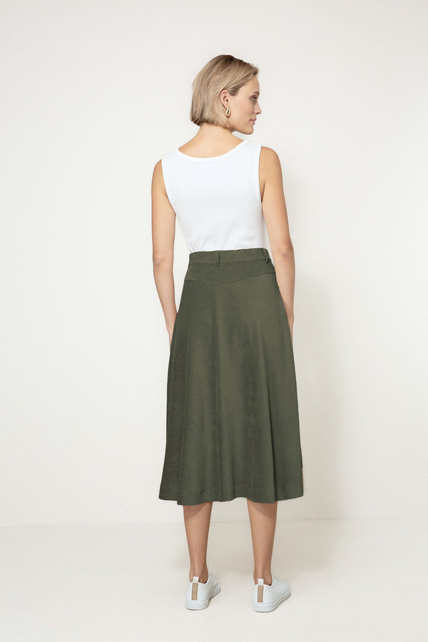 Rock in Jersey Cord | Olive