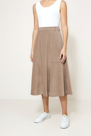 Rock in Jersey Wide Cord | Taupe