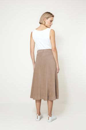 Rock in Jersey Wide Cord | Taupe