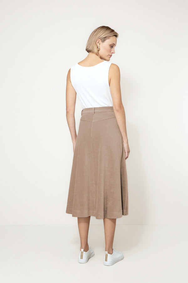 Rock in Jersey Wide Cord | Taupe