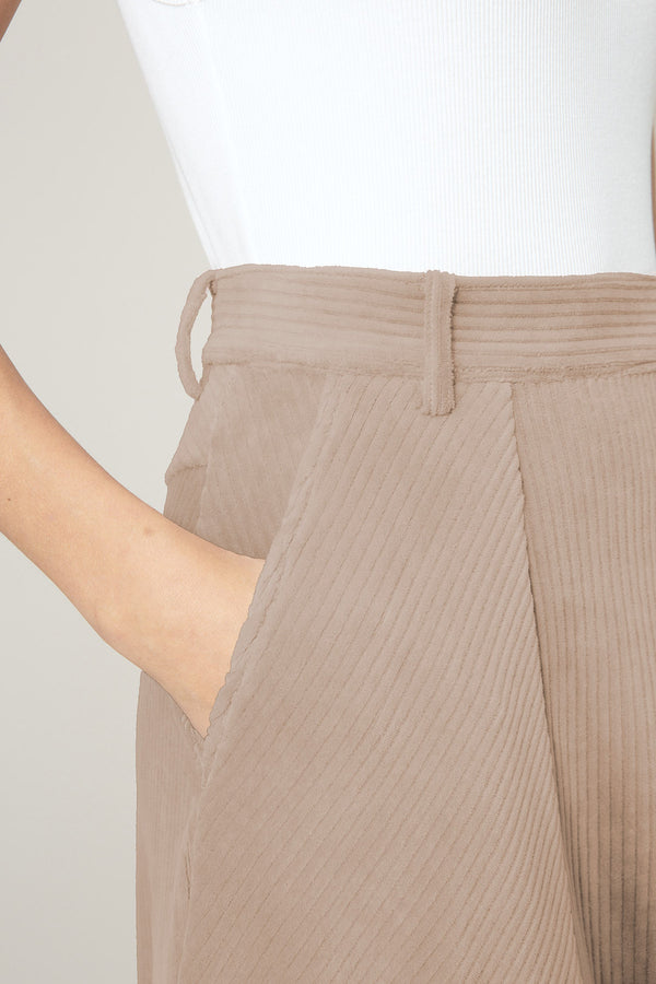 Rock in Jersey Wide Cord | Taupe