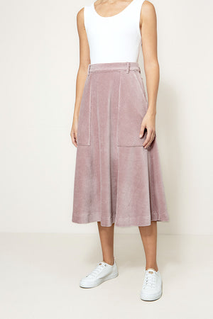 Rock in Jersey Wide Cord | Mauve