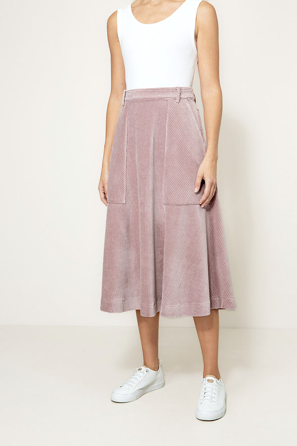 Rock in Jersey Wide Cord | Mauve