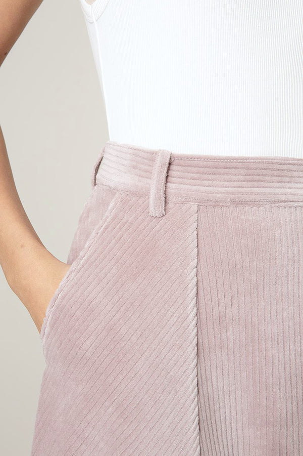 Rock in Jersey Wide Cord | Mauve