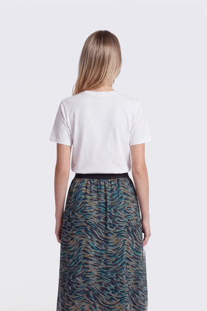 T-Shirt mit Placement Print