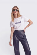 T-Shirt mit Placement Print