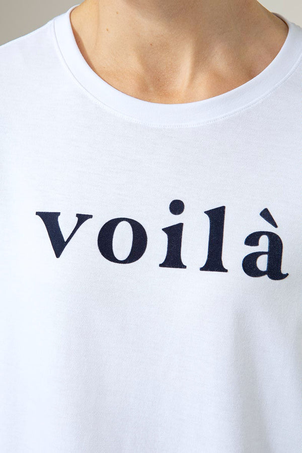 T-Shirt mit Placement Print | Voilà